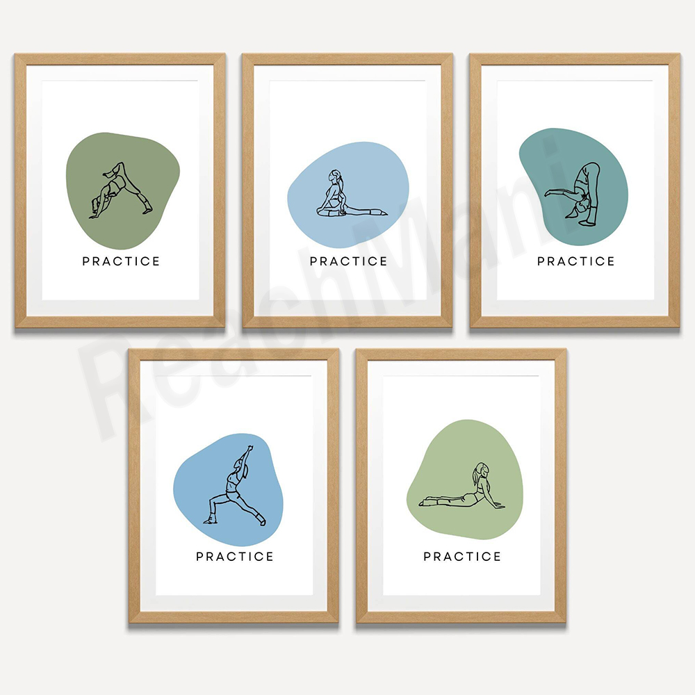 Health Wellness Poster - Affiche de pleine conscience « Safe