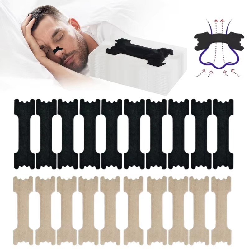 Health & Wellness Utsg - 10-100 bandes nasales anti-ronflement pour une