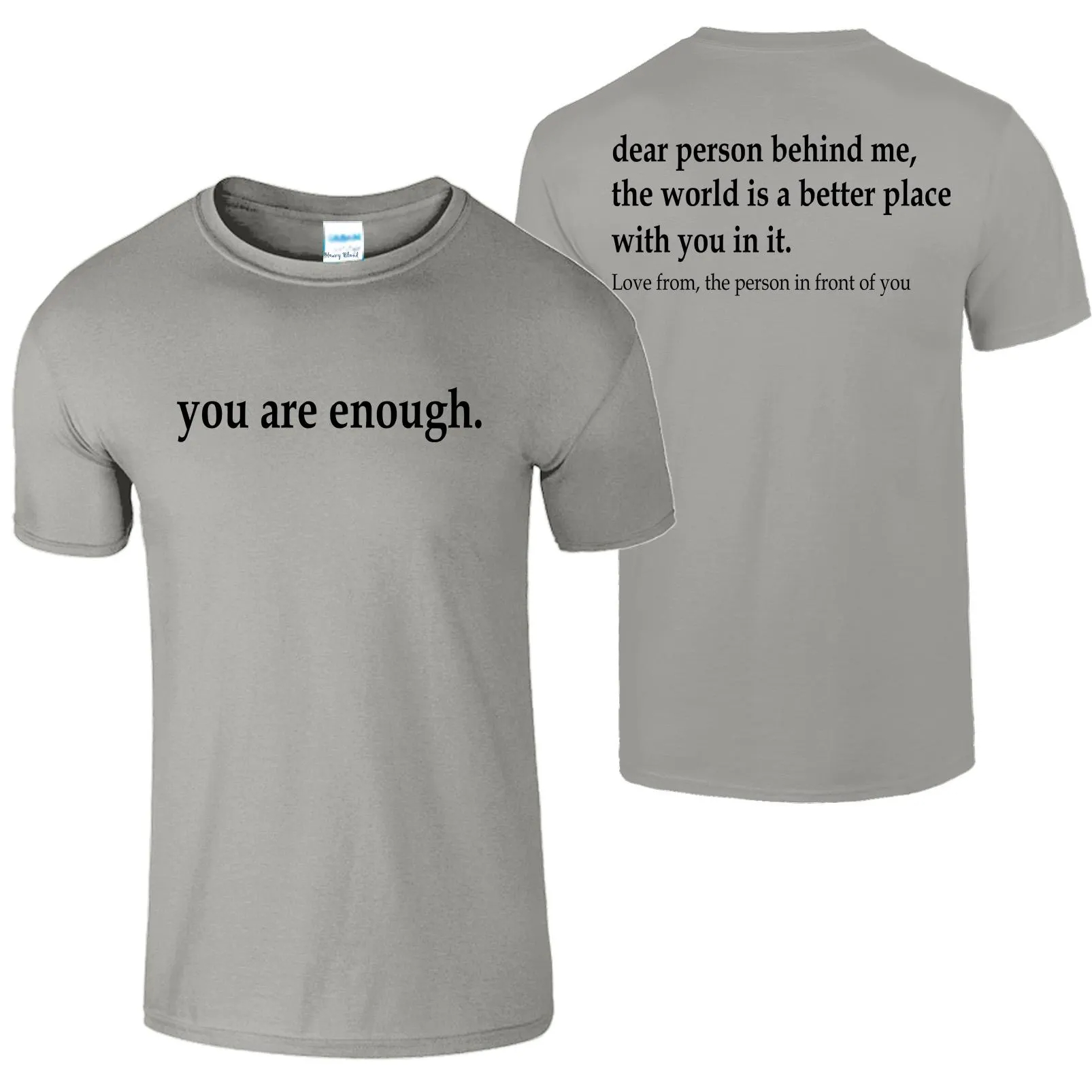 T-shirt « Chère personne derri - Health Wellness Gifts avis et prix