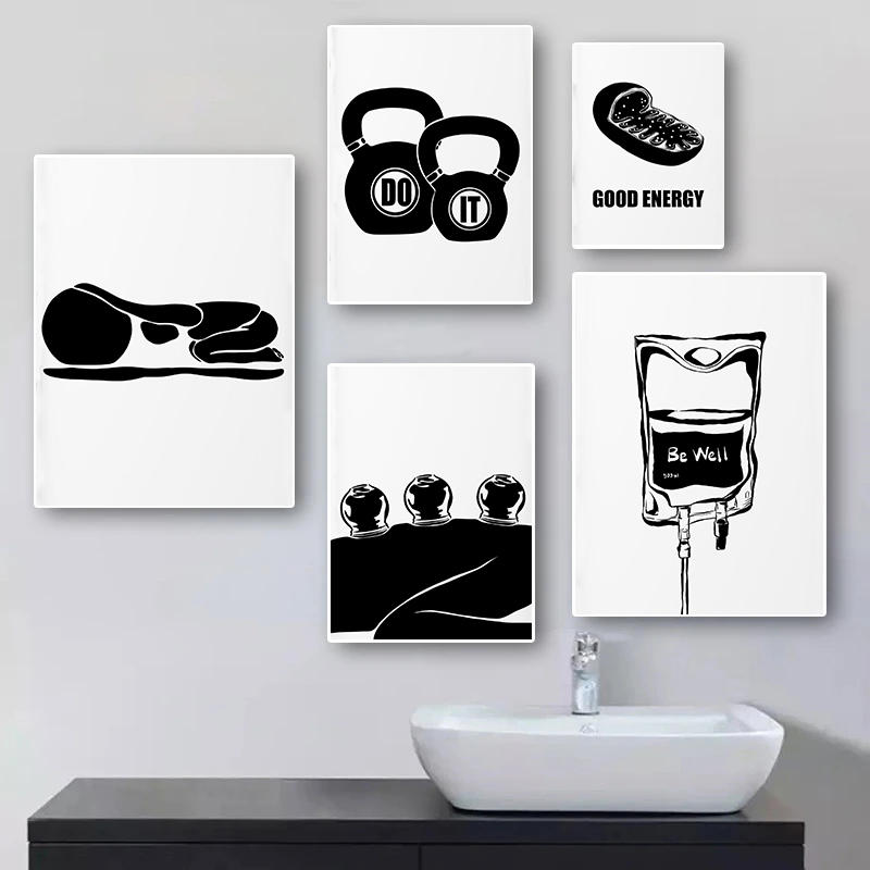 Affiches minimalistes de théra - Health Wellness Poster avis et prix