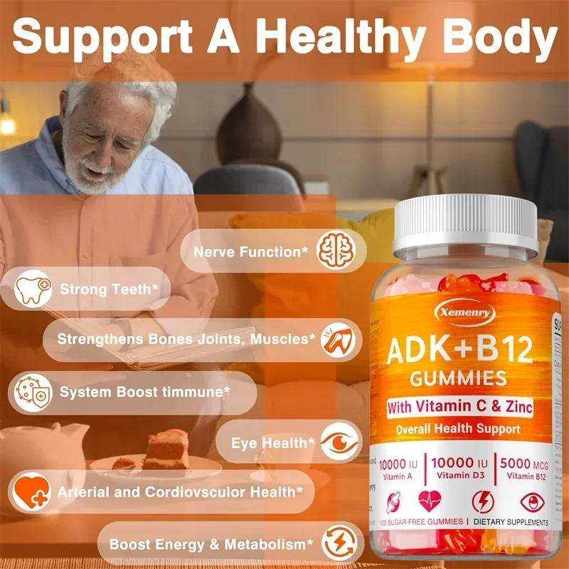 Vitamin D3 K2 + Gummies à la v - Health Wellness Gifts avis et prix