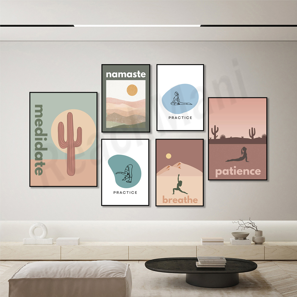 Affiche de pleine conscience « - Health Wellness Poster avis et prix