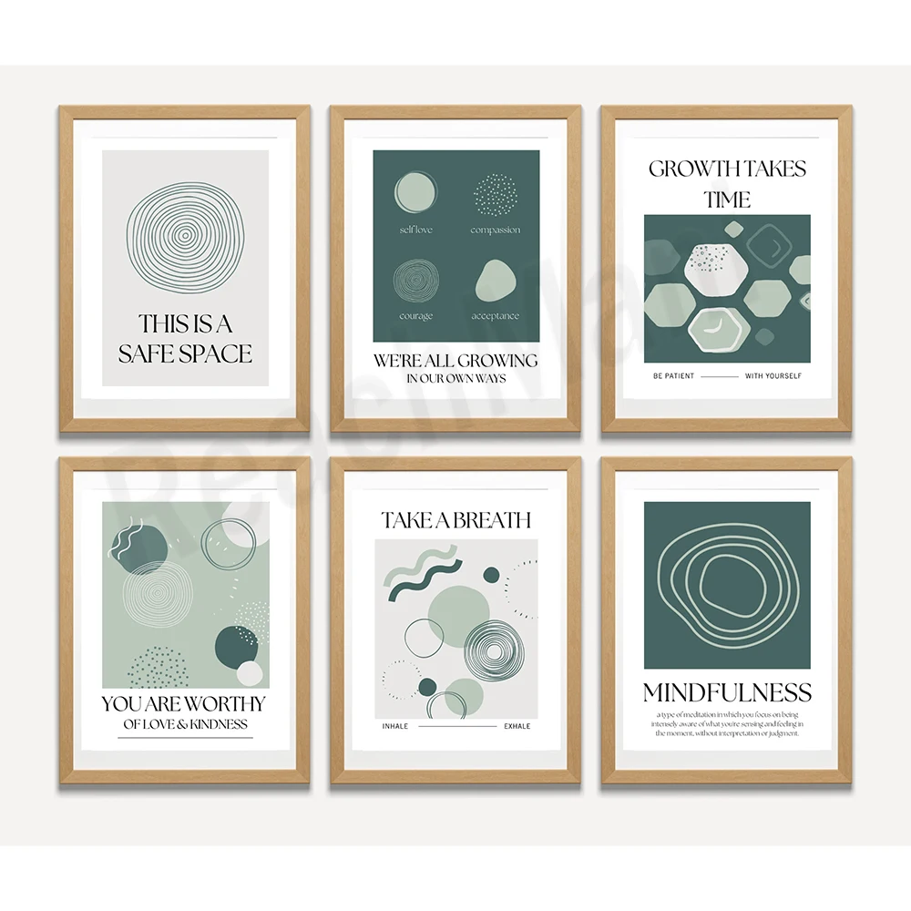 Impression de pleine conscienc - Health Wellness Poster avis et prix